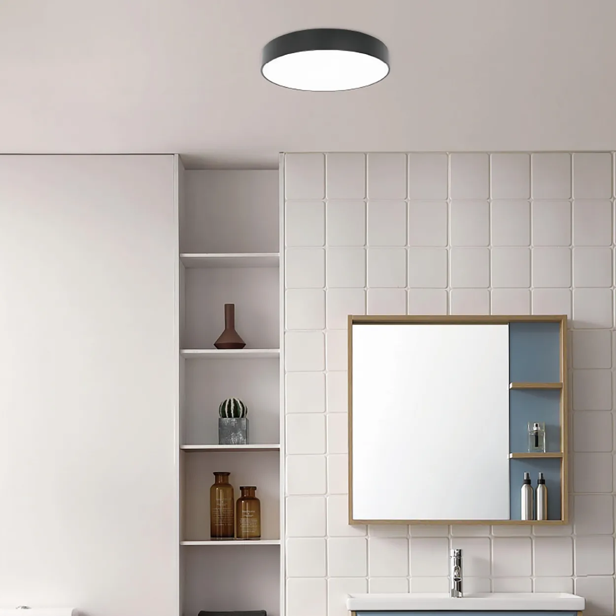 Trend ine plafond sort ø32 cm
