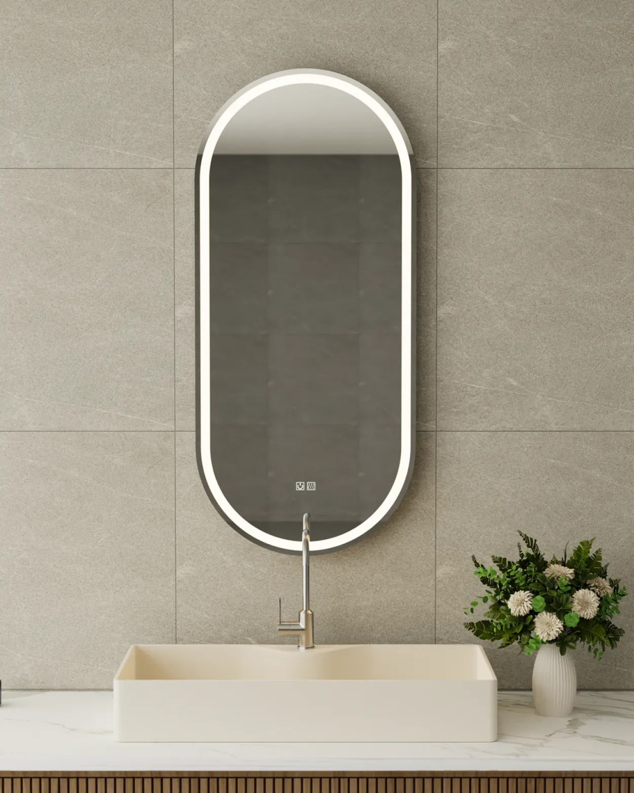 Trend oval 110x50 cm