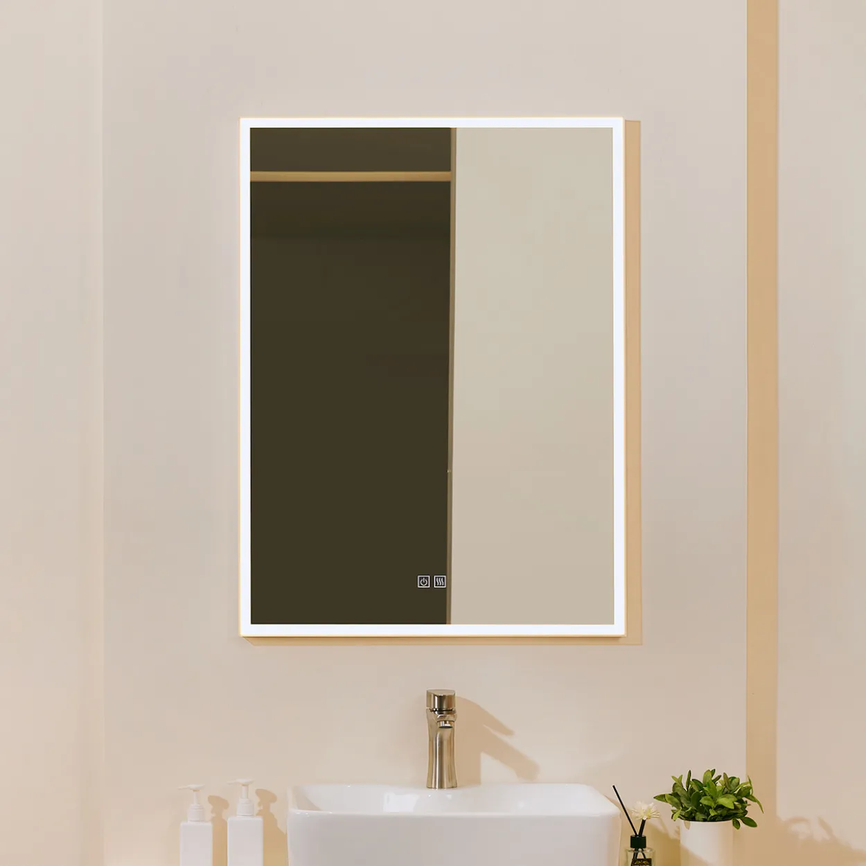 Trend star lysspeil 60x80 cm