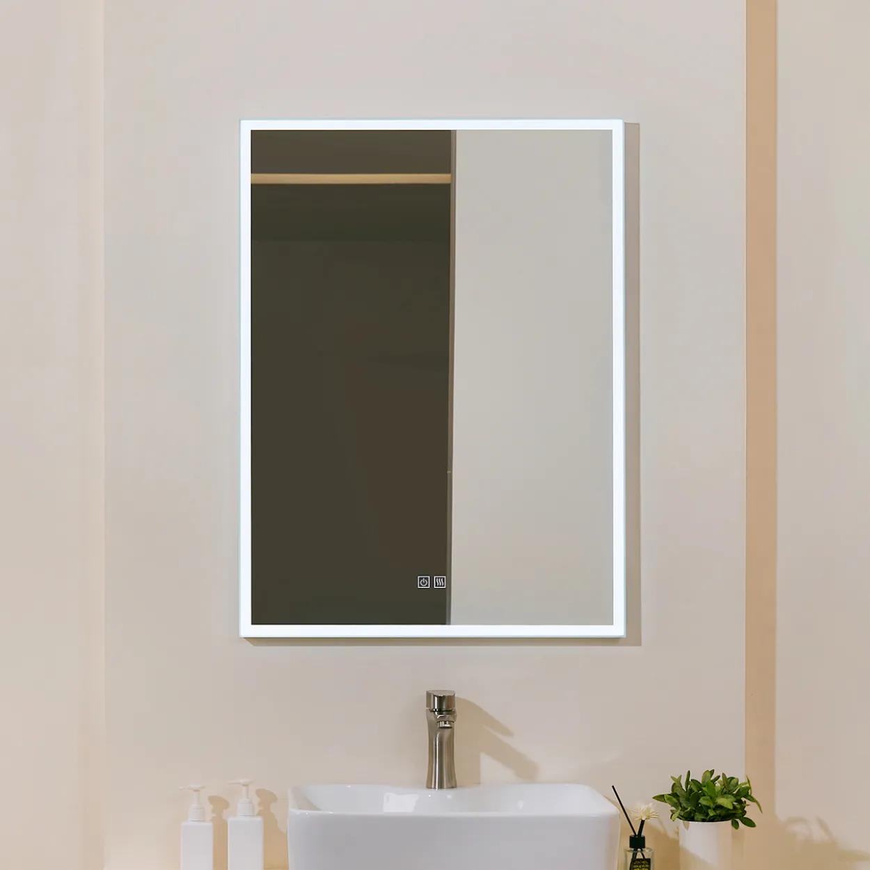 Trend star lysspeil 60x80 cm