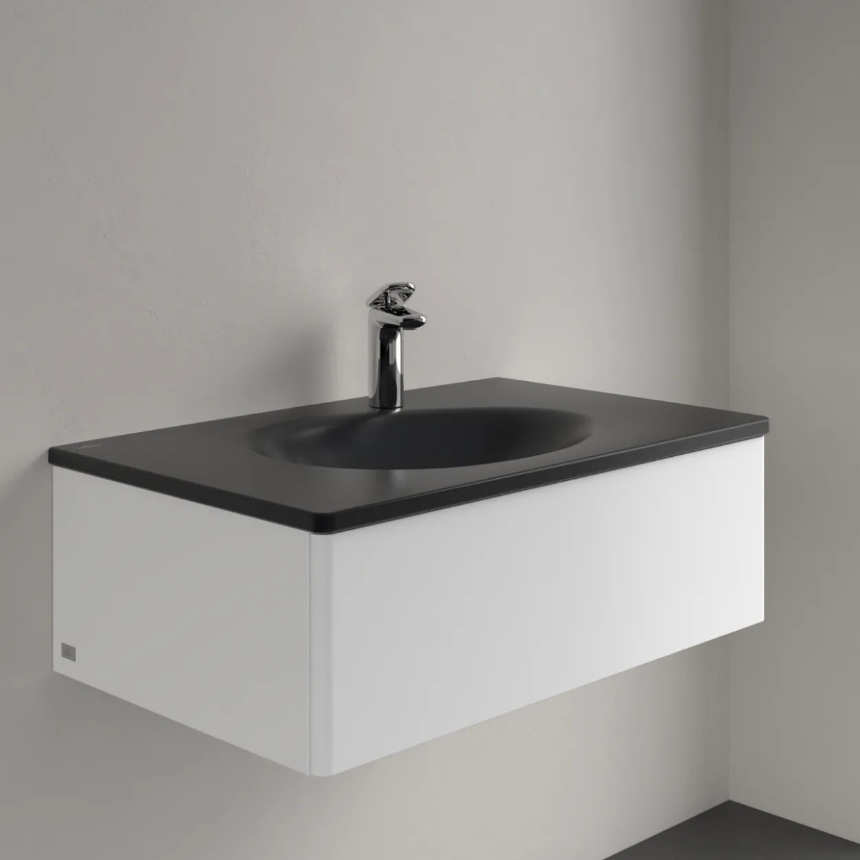 V&b antao servant c+ 80x50 u/overløp pure black