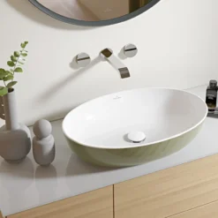 V&b artis servant oval 61x41 sage green