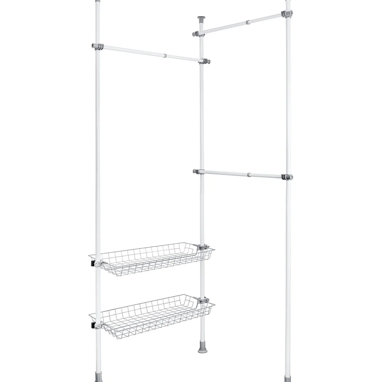 Wenko hercules åpent garderobesystem duo