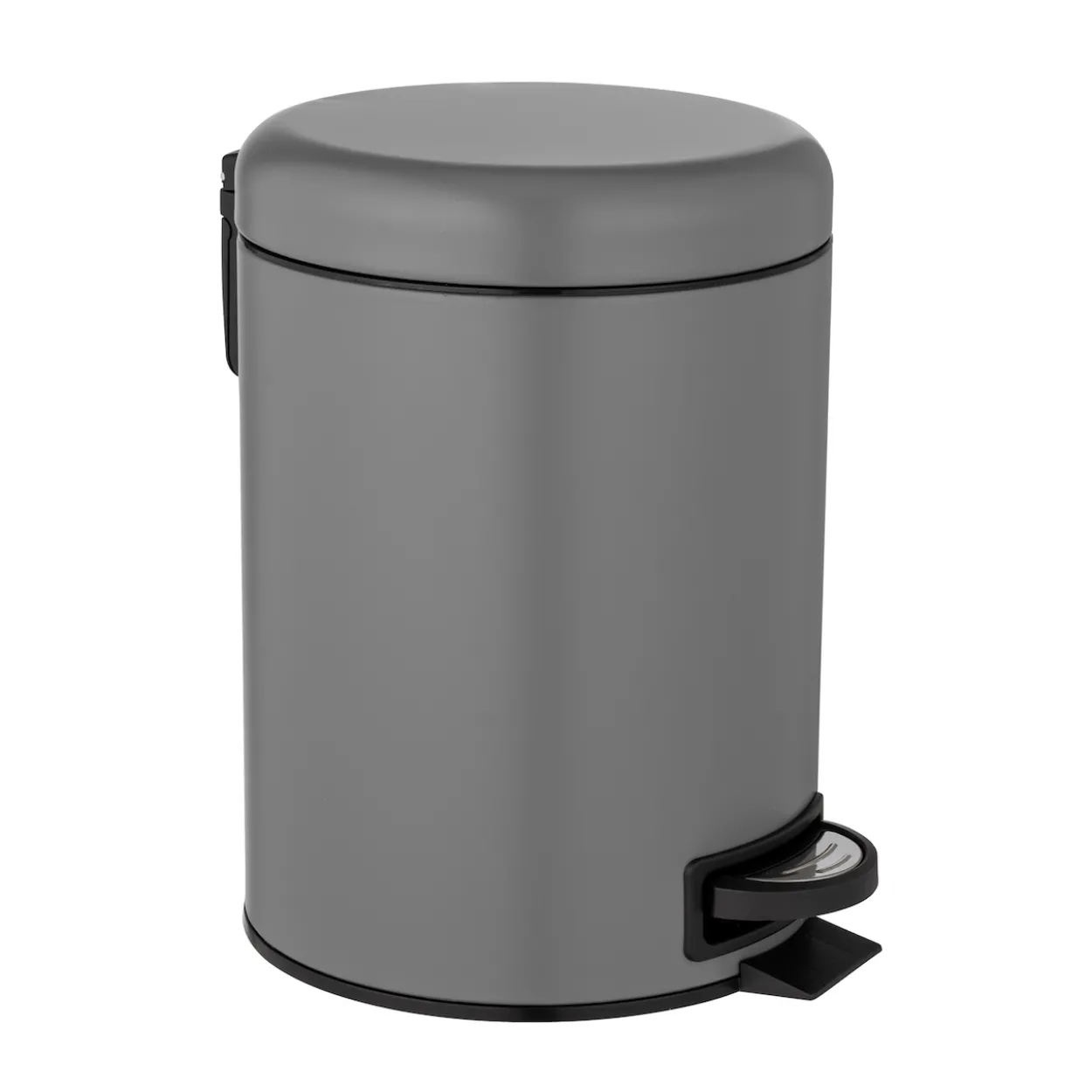 Wenko leman pedalbøtte 5 ltr. grå