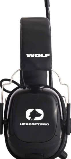 Wolf headset pro hørselvern bluetooth/dab+